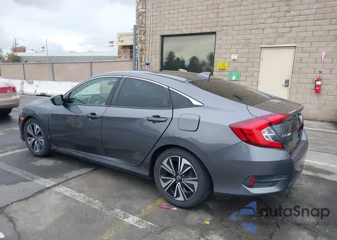 2018 Honda Civic Ex-T from USA, damaged, VIN JHMFC1F32JX005989